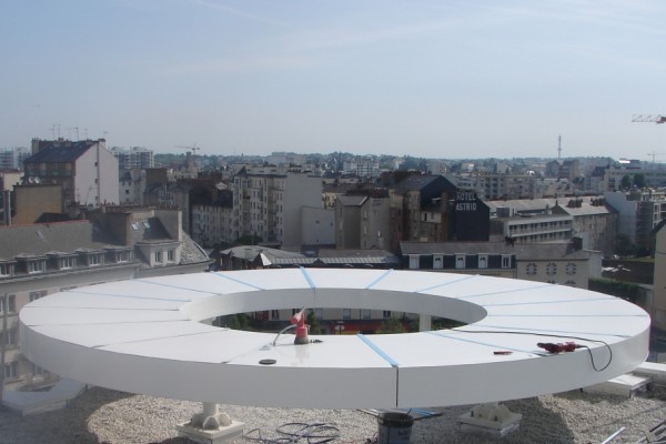 Anneau décoratif Gare de Rennes