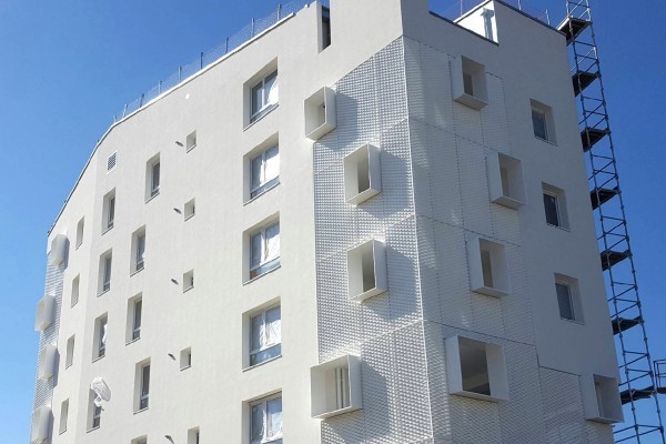 Habillage balcons en métal déployé